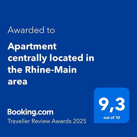 Apartment Centrally Located In The Rhine-Main Area Riedstadt Eksteriør billede